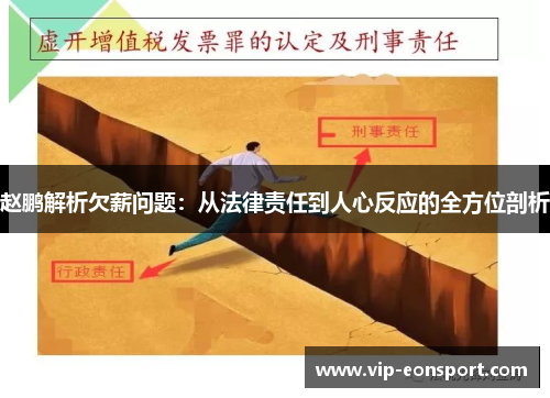 赵鹏解析欠薪问题:从法律责任到人心反应的全方位剖析 赵鹏解析欠薪问题:从法律责任到人心反应的全方位剖析