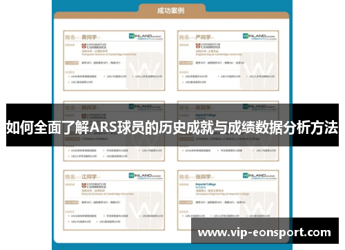 如何全面了解ARS球员的历史成就与成绩数据分析方法 如何全面了解ARS球员的历史成就与成绩数据分析方法
