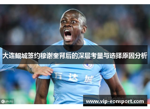 大连鲲城签约穆谢奎背后的深层考量与选择原因分析 大连鲲城签约穆谢奎背后的深层考量与选择原因分析